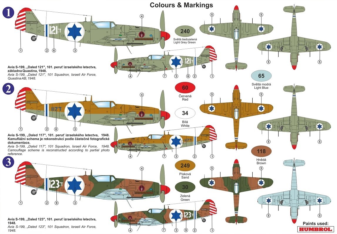 Kovozavody Prostejov KPM0217 Avia S-199 Sakin 1/72 – image 2