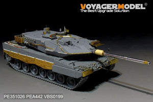 Maquette Voyager PE351026 Leopard 2A6 allemand moderne de base pour Border BT-002 1/35 – image 12