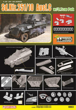 Dragon 6983 Sd.Kfz.251/10 Ausf.C w/magic track 1/35 – Bild 2