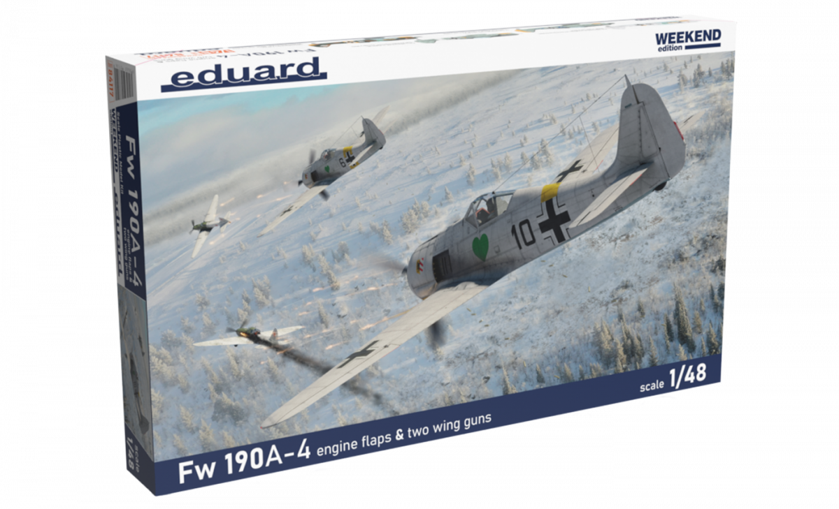 Eduard 84117 Fw 190A-4 w/ engine flaps &amp;amp; 2-gun wings 1/48 – imagen 2