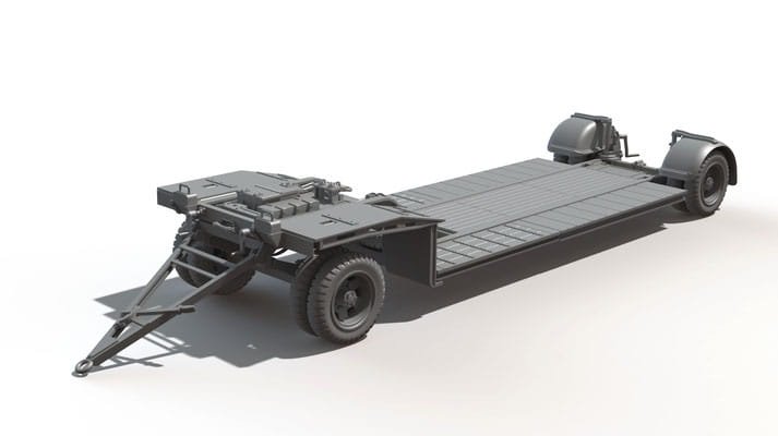 Das Werk DW35002 Sonderanhänger 115 10 Ton Tank Trailer Sd.Ah. 115 1/35 – immagine 2