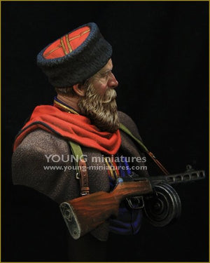Young Miniatures YM1858 RUSSIAN COSSACK WWII 1/10 – immagine 8