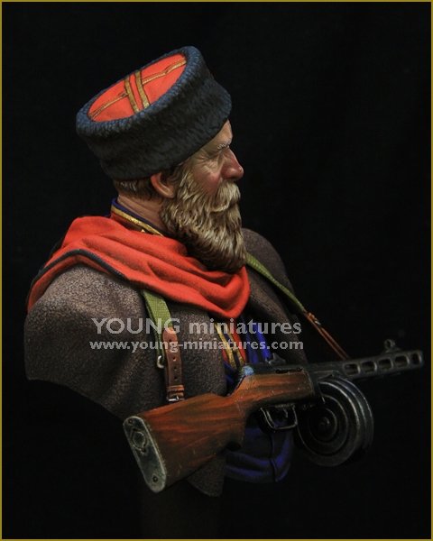 Young Miniatures YM1858 RUSSIAN COSSACK WWII 1/10 – immagine 8