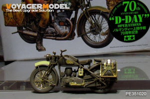 Voyager Model PE351020 WWII British B.S.A M20 Military Motorcycle upgrade set For TAMIYA 35316 1/35 – imagen 4