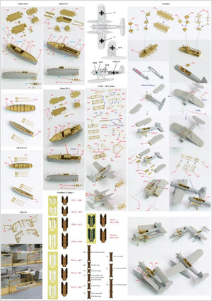 Pontos 27001F1 BISMARCK 1941 Detail Up Set Advanced 1/200 – imagen 24