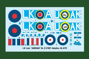 Hobby Boss 81779 Hawker Hurricane Mk.IIc / Trop 1/48 – imagen 3