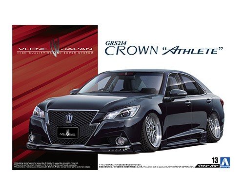 Aoshima 00856 VLENE GRS214 CROWN ATHLETE G '12 (TOYOTA) 1/24