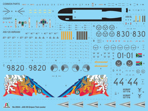 Italeri 2664 JAS-39D GRIPEN TWIN SEATER 1/48 – imagen 3