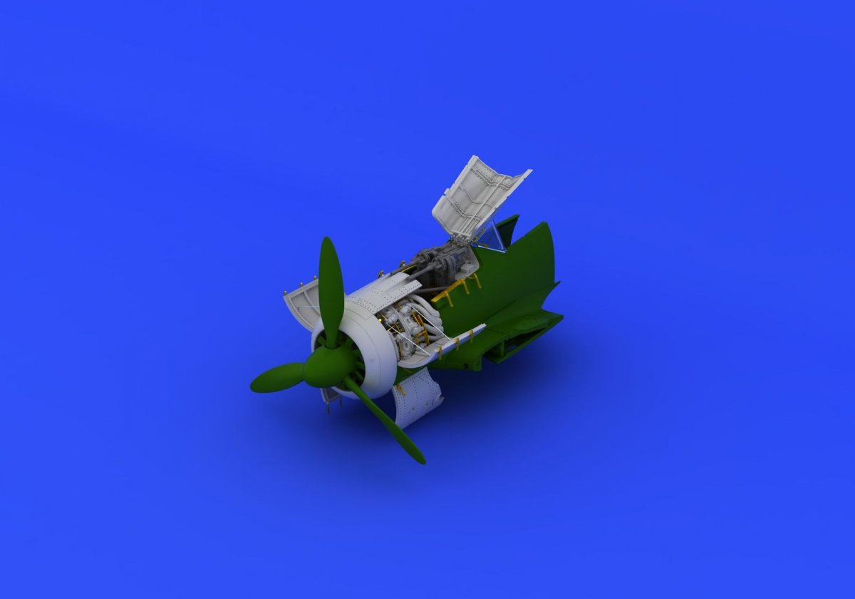 Eduard 672088 Fw 190A-8 engine &amp;amp; fuselage guns 1/72 (EDUARD) – imagen 4