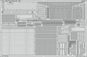 Eduard 53251 USS CV-10 Yorktown hull 1/350 TRUMPETER