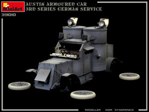 Miniart 39010 AUSTIN ARMOURED CAR 3rd SERIES: GERMAN, AUSTRO-HUNGARIAN, FINNISH SERVICE. INTERIOR KIT 1/35 – imagen 5