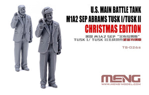 Meng Model TS-026s US MBT M1A2 Abrams Tusk I / Tusk II w/Trump Figure 1/35 – imagen 2