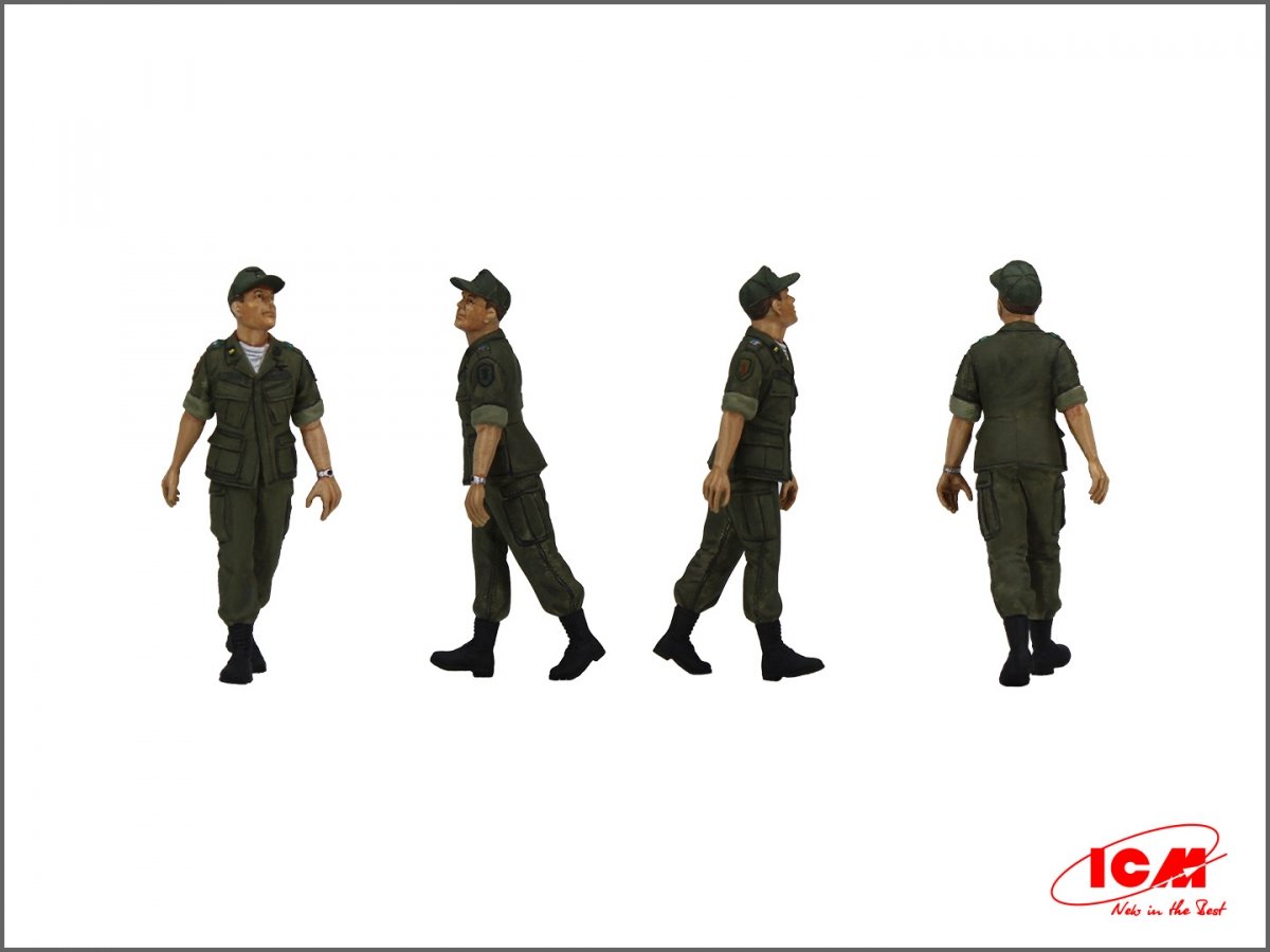 ICM 53101 US Helicopter Pilots (1960s-1970s) 1/35 – immagine 6