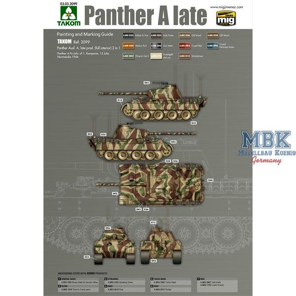 Das Werk DW35011 Panther Ausf.A Early / Mid 1/35 – Bild 4