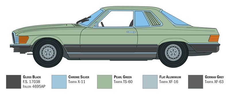 Italeri 3633 Mercedes-Benz 500 SLC 1/72 – image 4