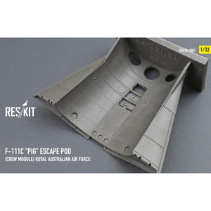 RESKIT RSK32-0002 F-111С "Pig" Escape Pod (Crew Module) Royal Australian Air Force - resin model kit 1/32