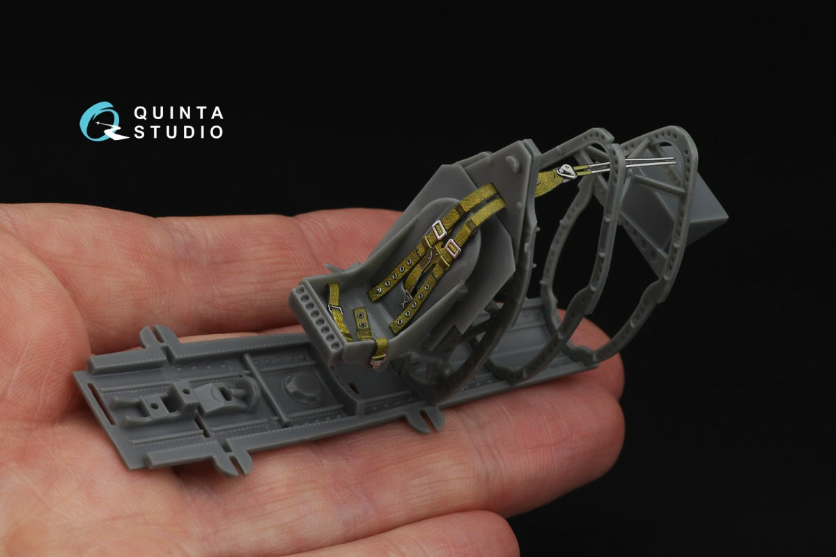 Quinta Studio QR+32045 British Fighter Seatbelts, pre-war/early WWII (with metal buckles) (All kits) 1/32 – Bild 3