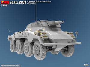 MiniArt 53001 Sd.Kfz.234/3 SCHWERER PANZERSPAHWAGEN STUMMEL 1/35 – image 6