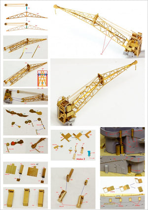 Pontos 23007F1 HMS RODNEY 1942 Detail Up Set 1/200 – imagen 6