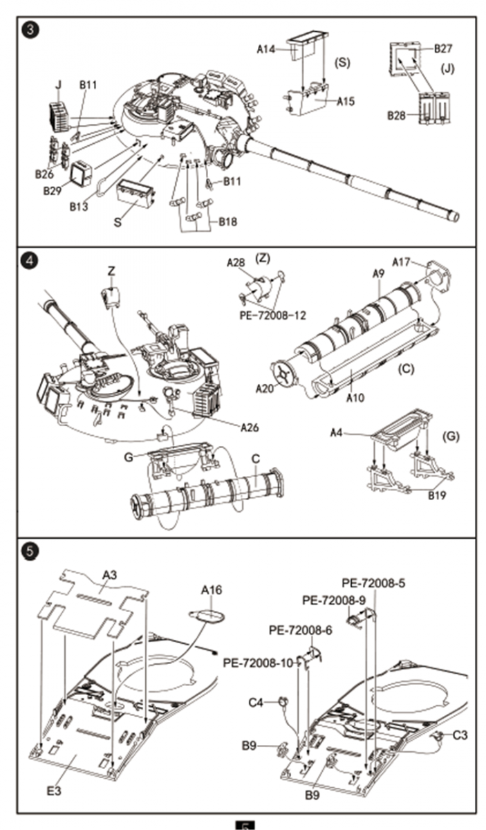 Modelcollect UA72193 Soviet T-80 Main Battle Tank 1970S-1990S N in1 1/72 – Bild 4