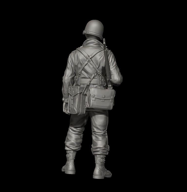 Panzer Art FI35-094 US Soldier in M43 uniform No.1 1/35 – Bild 4