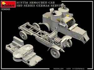 Miniart 39010 AUSTIN ARMOURED CAR 3rd SERIES: GERMAN, AUSTRO-HUNGARIAN, FINNISH SERVICE. INTERIOR KIT 1/35 – imagen 7