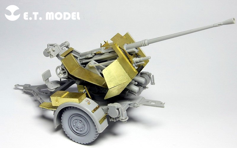 E.T. Model E35-025 WWII German 3.7cm FLAK 37 Anti-Aircraft Gun (For TRUMPETER 02310) 1/35 – imagen 3