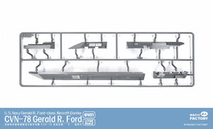 Magic Factory 6401 USS Gerald R. Ford (CVN-78) - Porte-avions de classe Gerald R. Ford de l&amp;#39;US Navy, échelle 1/700 – image 11