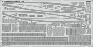 Eduard BIG5362 SMS Szent István TRUMPETER 1/350 – imagen 3