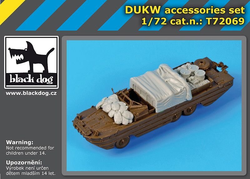 Black Dog T72069 DUKW accessories set for Italeri 1/72 – imagen 2