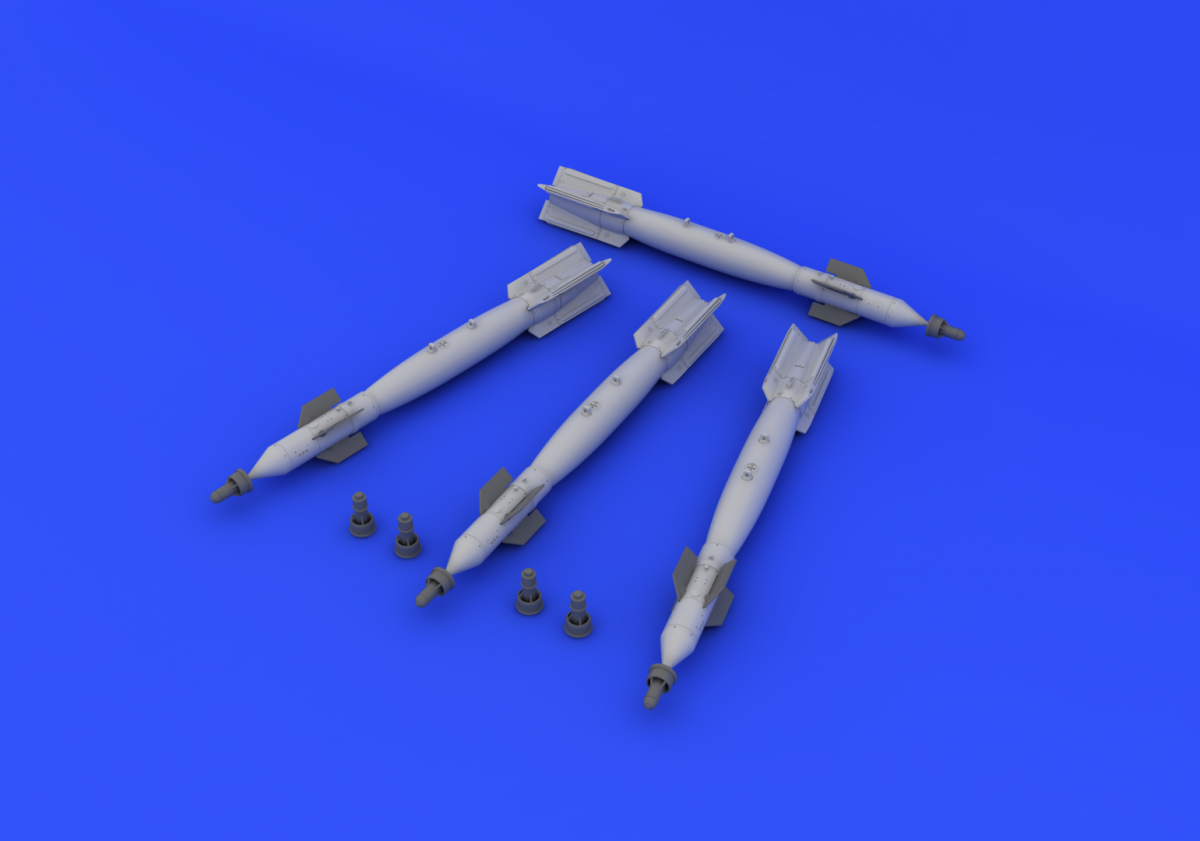 Eduard 632072 GBU-12 bomb 1/32 – image 2