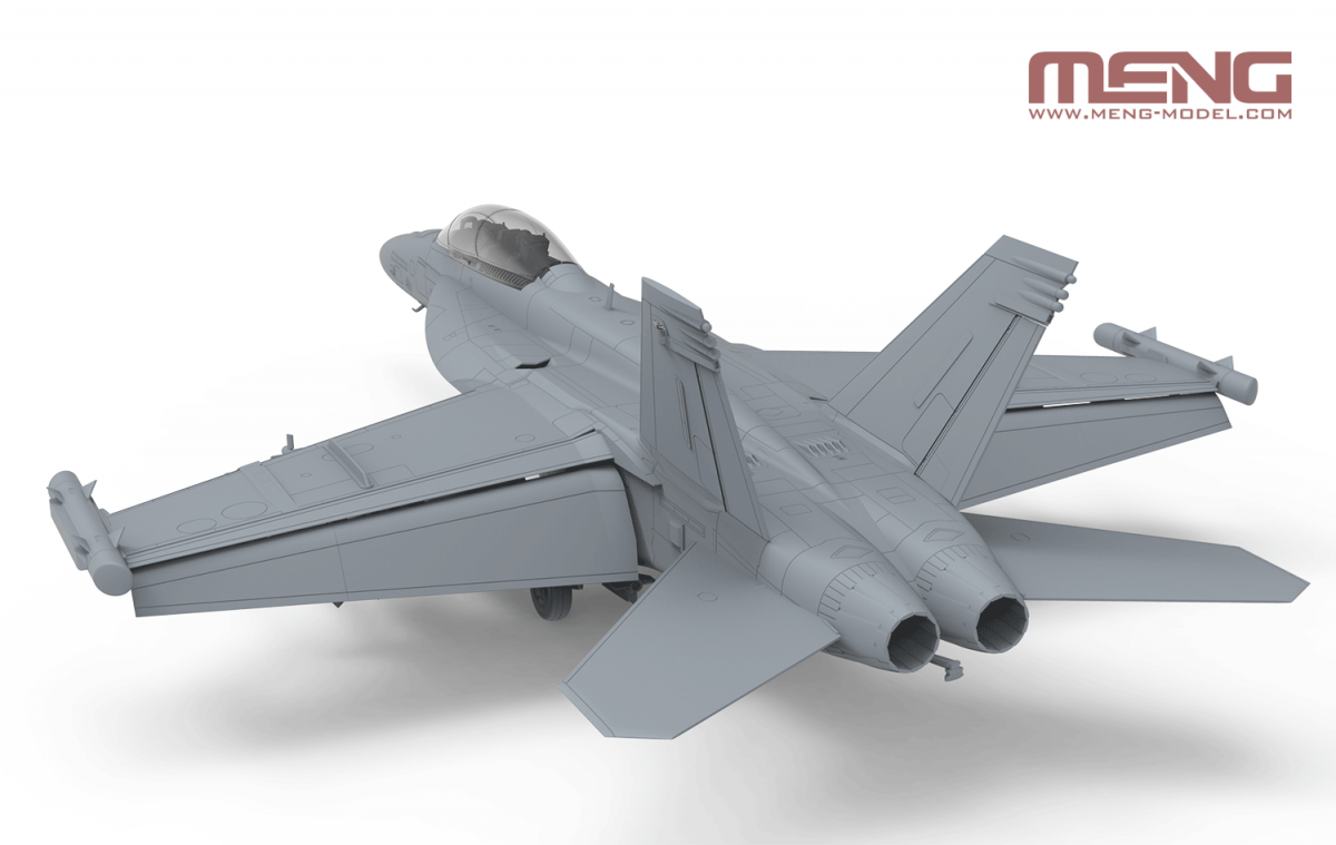 Meng LS-019 Boeing EA-18G Growler Electronic Attack Aircraft Yellow Jackets 1/48 – imagen 9