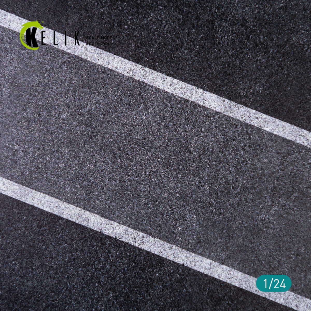 KELIK KS24005 ASPHALT ROAD 24 HOURS OF LE MANS TYPE 3 BASE - ACRYLIC 3 MM (180 X 357 MM) 1/24 – image 4