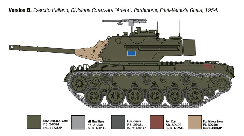 Italeri 6763 M47 Patton (New Parts) 1/35 – image 8