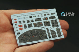 Quinta Studio QD32218 Compartiments du navigateur, du bombardier et des mitrailleurs latéraux et de queue du Boeing B-17G. Intérieur coloré imprimé en 3D (HK models) 1/32 – image 5