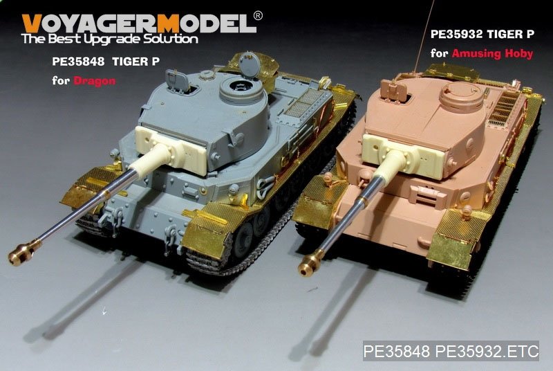Voyager Model PE35932 WWII German Panzerkampfwagen VI (P) For AMUSING 35A023 1/35 – imagen 13