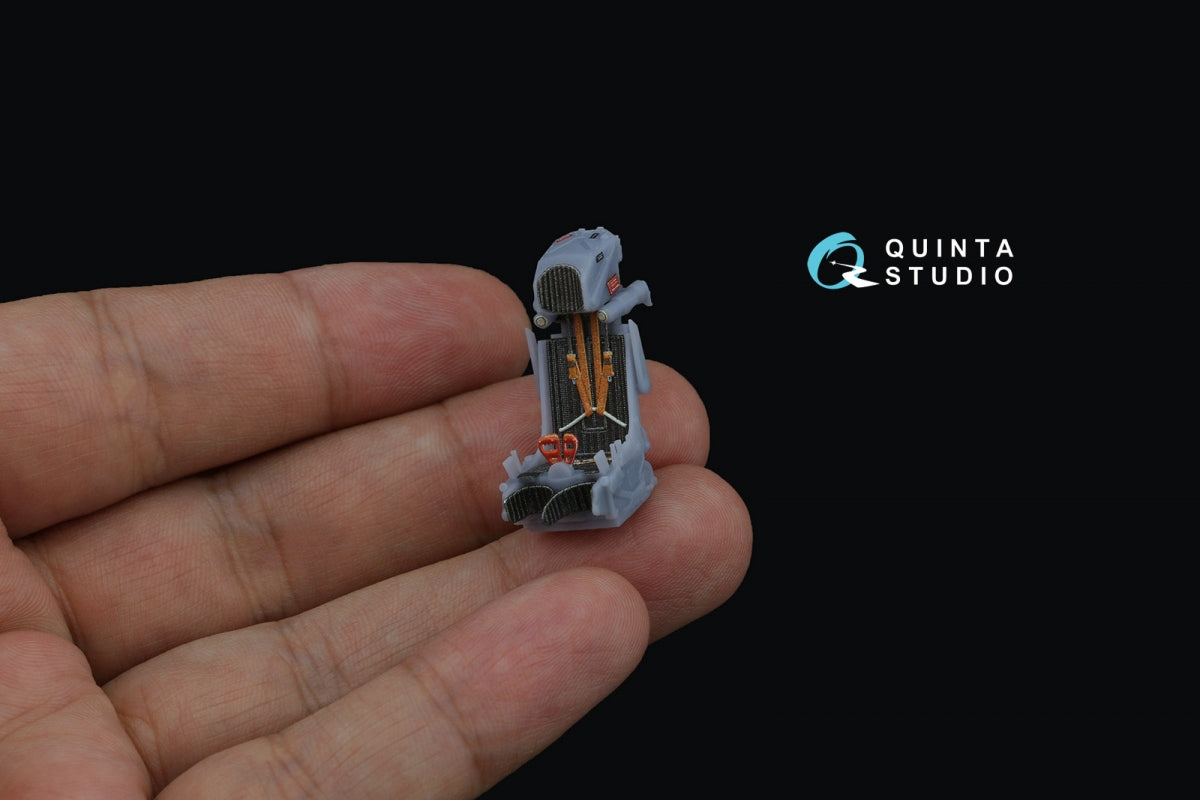 Quinta Studio QD+48480 Su-17M4/Su-22M4 3D-Printed &amp;amp; coloured Interior on decal paper (Hobby Boss) (with 3D-printed resin parts) 1/48 – imagen 12