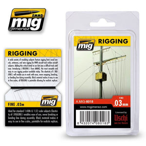 Munitions pour Mig Jimenez 8018, montage fin 0,03 mm