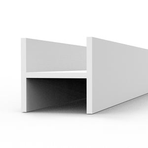AK Interactive AK6571 BEAMS H SHAPE 4.00 x 4.00 x 350mm – STYRENE – (3 units) – immagine 2