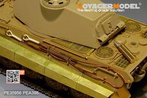 Voyager Model PE35956 WWII German King Tiger (Porsche Turret) For MENG TS-037 1/35 – imagen 10