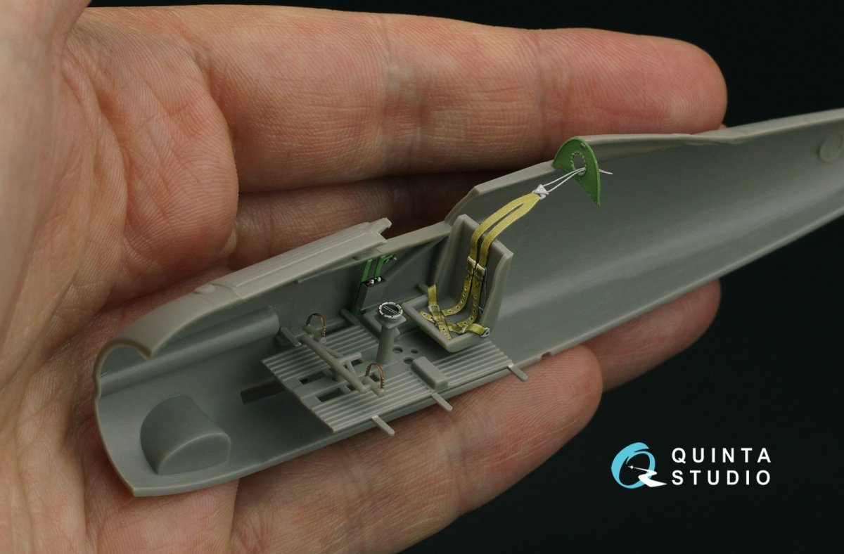 Quinta Studio QD48297 Gloster Gladiator MKI 3D-Printed &amp;amp; coloured Interior on decal paper (Roden) 1/48 – zdjęcie 7