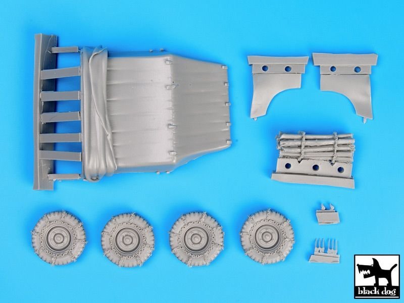 Black Dog T35075 Krupp Protze accessories set 1/35 – immagine 6