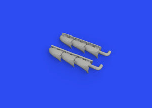 Eduard 648668 Spitfire Mk.V three-stacks exhausts fishtail EDUARD 1/48 – immagine 3