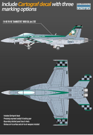 Academy 12565 USN F/A-18E VFA-195 &amp;quot;Chippy Ho&amp;quot; 1/72 – zdjęcie 2