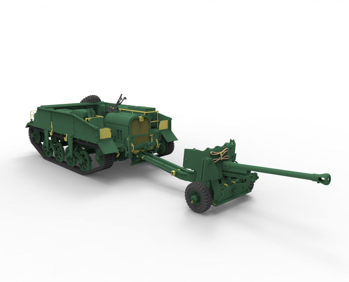Bronco CB35189 British Loyd Carrier with 6 Pounder Anti-Tank Gun 1/35 – imagen 4