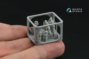 Quinta Studio QT48144 Yak-7B/Yak-9D Cockpit Set (Zvezda) 1/48