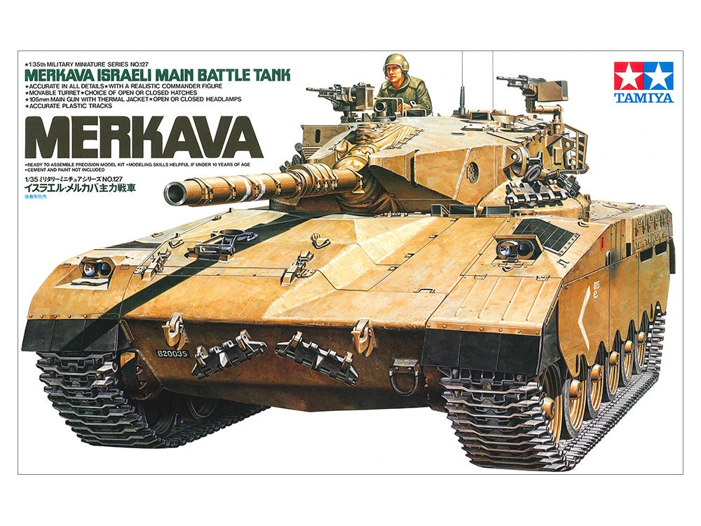 Tamiya 35127 Israeli Merkava Main Battle Tank 1/35 – imagen 2