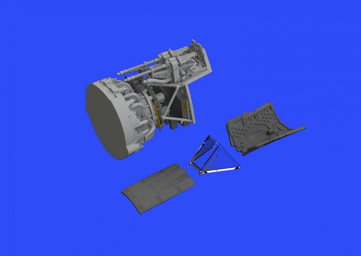 Eduard 648354 Fw 190A-4 fuselage guns EDUARD 1/48 – imagen 3