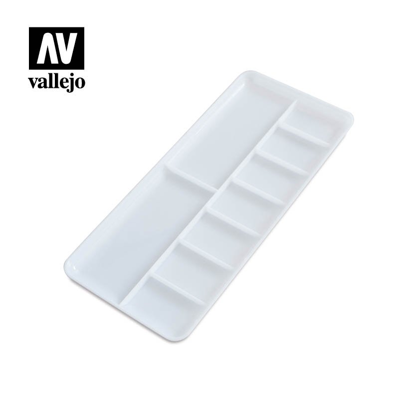 Palette en plastique Vallejo HS121 18×8,5 cm