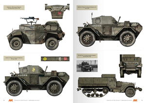 AK Interactive AK130010 VÉHICULES DE LA 1RE DIVISION BLINDÉE POLONAISE – GUIDE DES PROFILS DE CAMOUFLAGE - Anglais – image 9